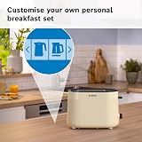 Bosch MyMoment 2-Slice Toaster Cream with Bun Warmer Reheat Defrost view 5