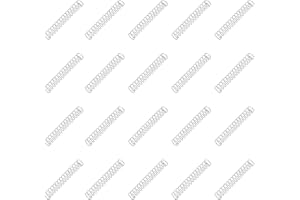 PATIKIL Compression Spring 0.4 mm Wire Dia x 4 mm OD x 25 mm L, 20 Pcs 304 Stainless Steel Mechanical Extension Small Springs