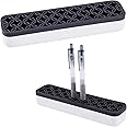 GORGECRAFT Sew Desktop Organizers Silicone Makeup Brush Holder Cosmetic Painting Pen Holders Storage Box Make up Brush Sewing Tool Stand Holder for Stash Store Brush Toothbrush (Black)