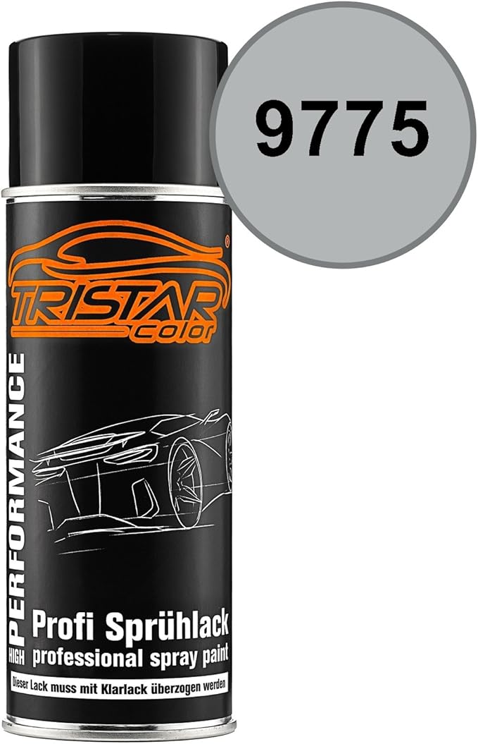 Kit Peinture Aérosol TRISTARcolor Pour Audi L1H7 - Argent Métallisé, Vernis 2K Inclus
