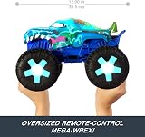 Hot Wheels Mega-Wrex Alive RC Monster Truck 1:15 with Lights Modes view 3
