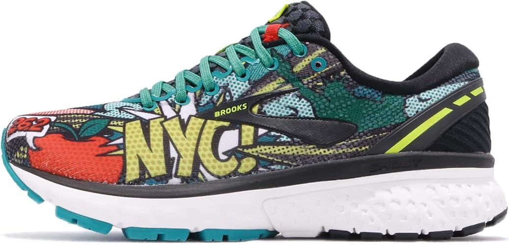 brooks ghost 11 pop art women's