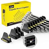 Oligeti 50pcs Magnetic Modular Wrench Organizer for Tool Box | No More Messy Drawers | Find the Right Wrench at a Glance | Customize Your Layout | Maximize Drawer Space