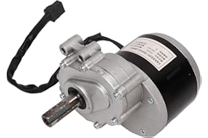 Wheelchair Motor, 24V 250W Electric Wheel Chair Brushed Gear Wheelchair DC Motor Geared DC Motor with 120RPM, High Torsion Ge