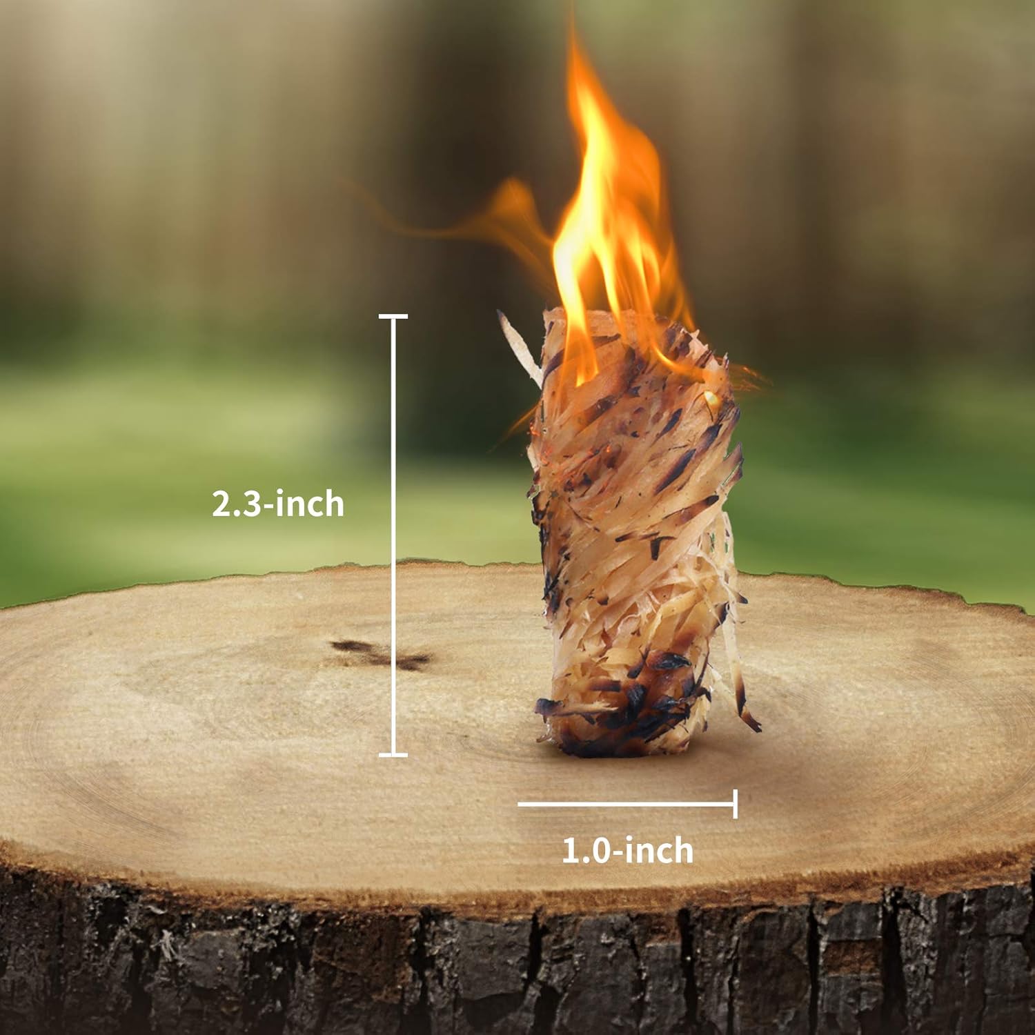Obligatoryy Fire Starter for Indoor Fireplace Camping Grill BBQ Camp Fire Pit Charcoal Starters Quickly Ignite Charcoal and firewood 25P : Garden & Outdoor