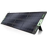 EBL 200W Portable Solar Panel High Efficiency Solar Power Panel for Home, RV, Camping, Marine, Off-Grid Applications, Weather