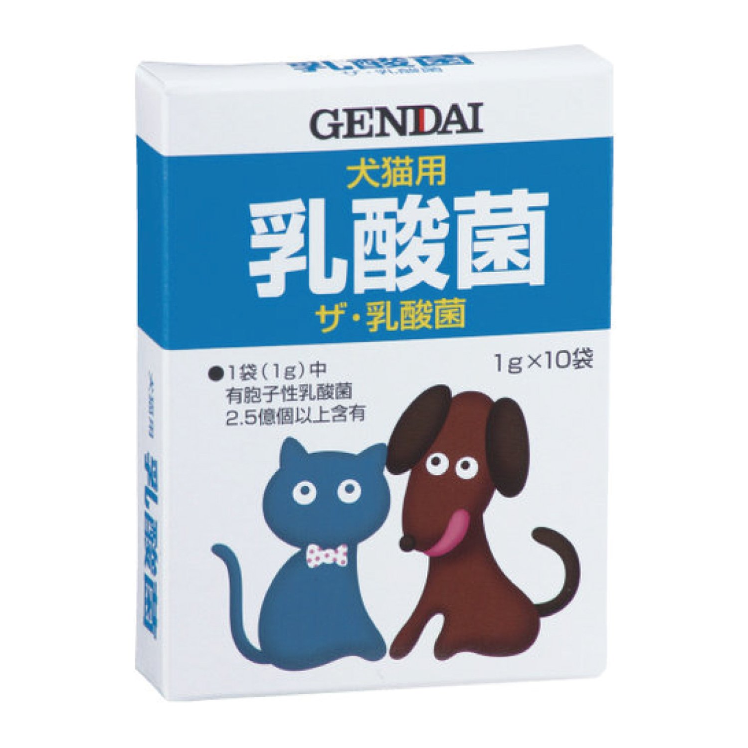 現代製薬 犬猫用乳酸菌 ザ・乳酸菌 1g×10袋商品画像