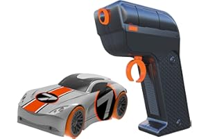 Tracer Racers Second Generation 2.4 GHz R/C High Speed Radio Control 1:64 Scale Race Add-on Car - Orange