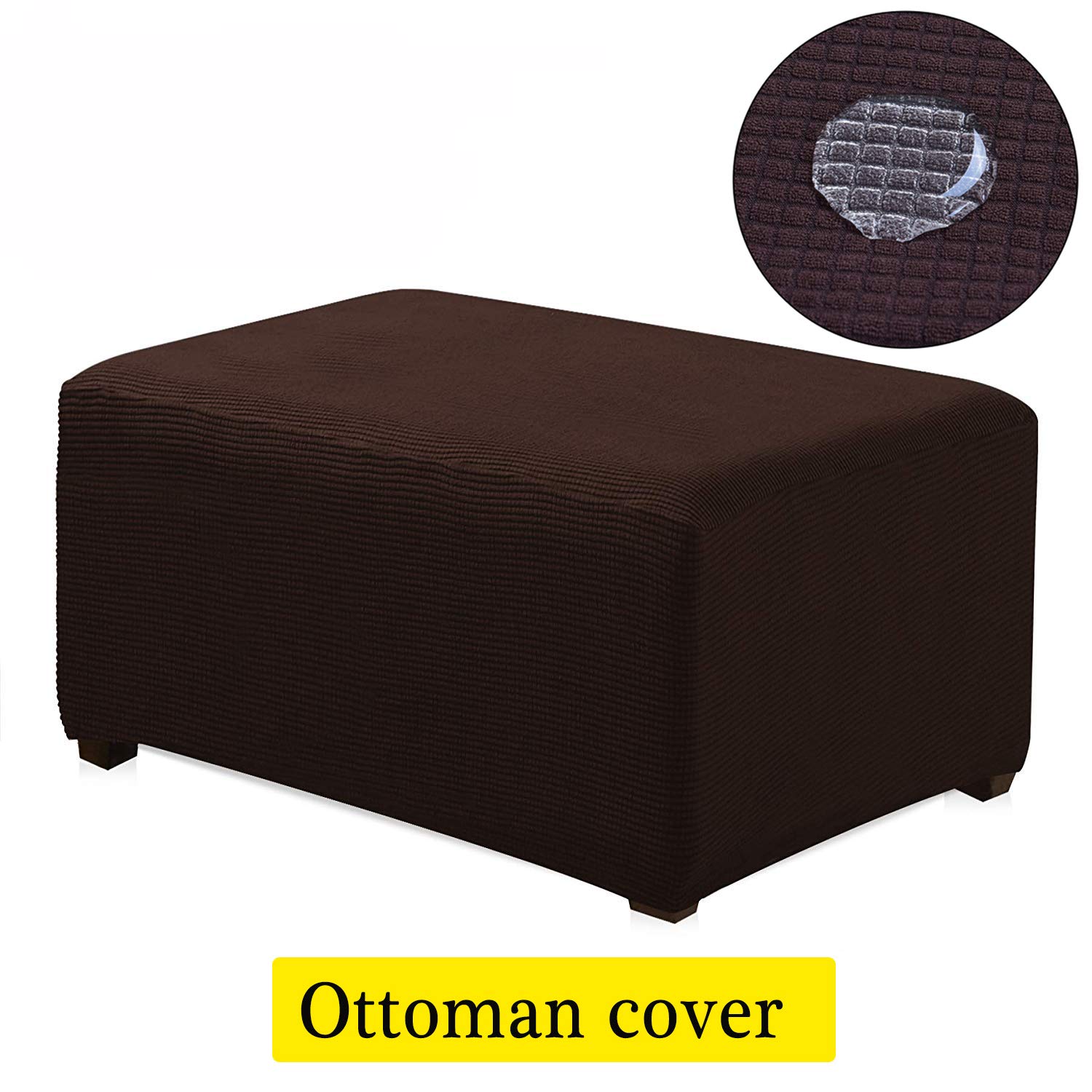 Best rectangular slip cover ottoman
