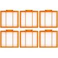 (6 Pieces) HEPA Filters for Shark RV2820YECA RV2820ZECA, RV2820YE, AV2800ZE, AV2810YS, AV2501AE, RV2502AE, AV2501S AV2511AE R