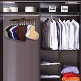 SANGLE SOPFFY 2PC Wooden Hat Rack Hanger 10 Clips Baseball Cap Organizer view 2