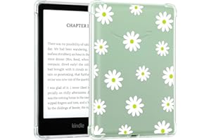 CoBak Clear Case for Kindle Paperwhite 11th Gen 2021 & Signature Edition(6.8") - Lightweight, Scratch-Proof Silicone Back Cov