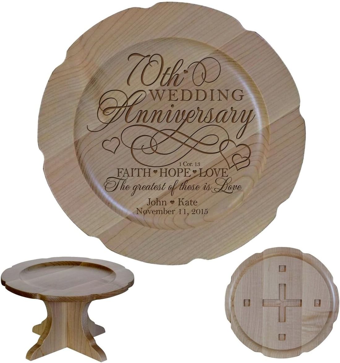 LifeSong Milestones Personalized 70th Wedding Anniversary