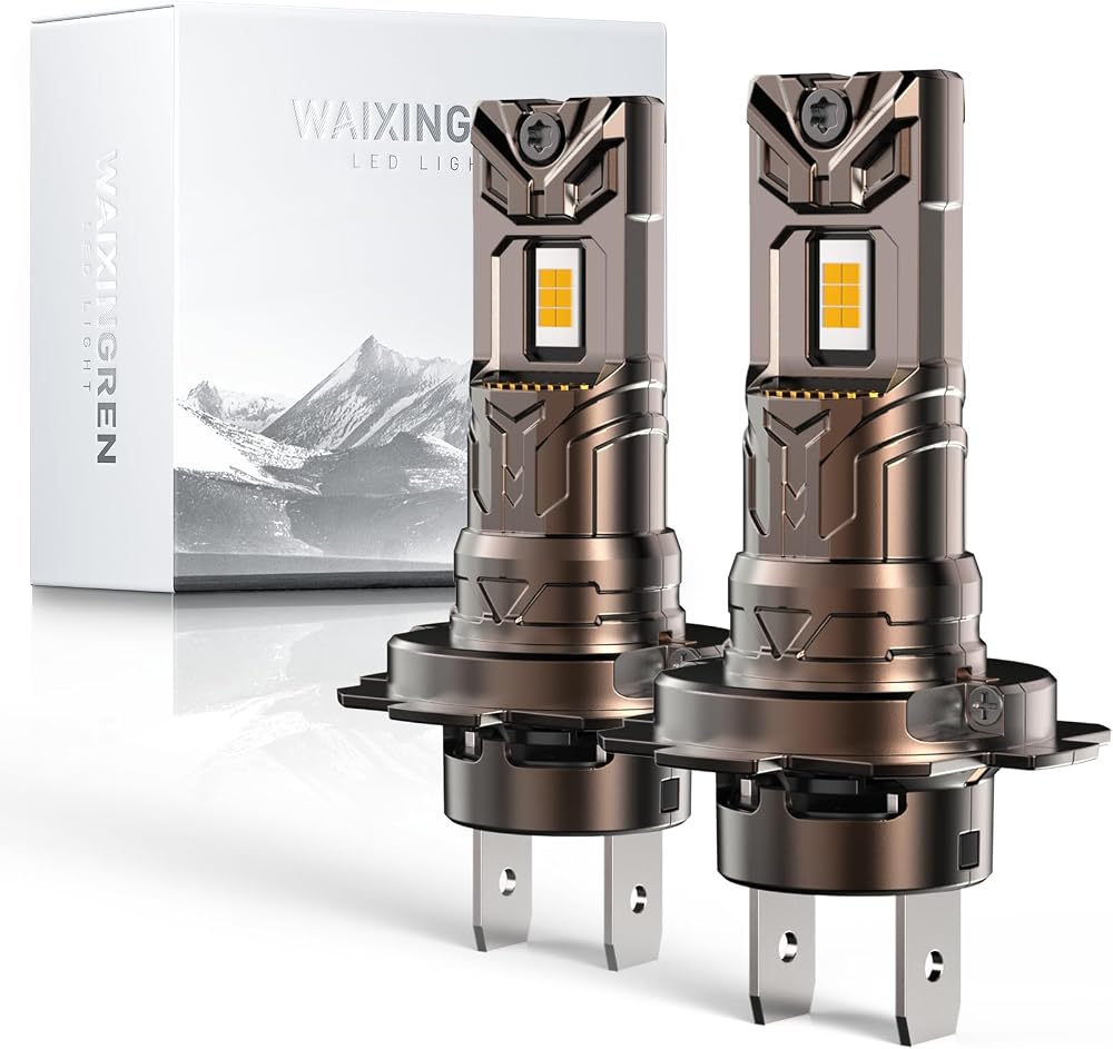 H7 Led Headlight Bulb 32000LM 6500K 120W Plug and Play Pack of 2