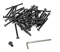 iexcell 50 Pcs M3 x 40mm Thread Pitch 0.5 mm Alloy