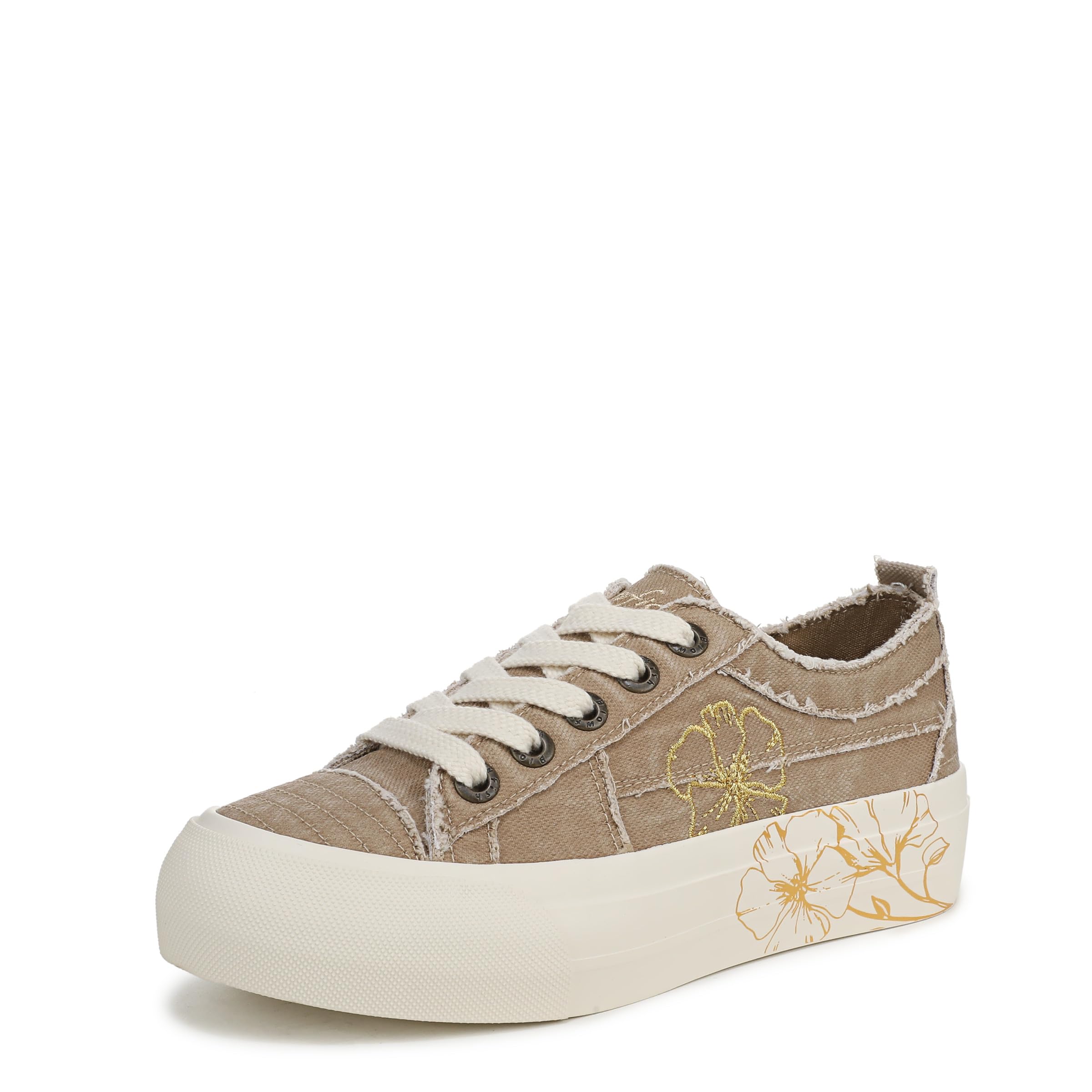 Blowfish Malibu Women’s Sadie-Sun Sneaker Desert Khaki 6.5 M