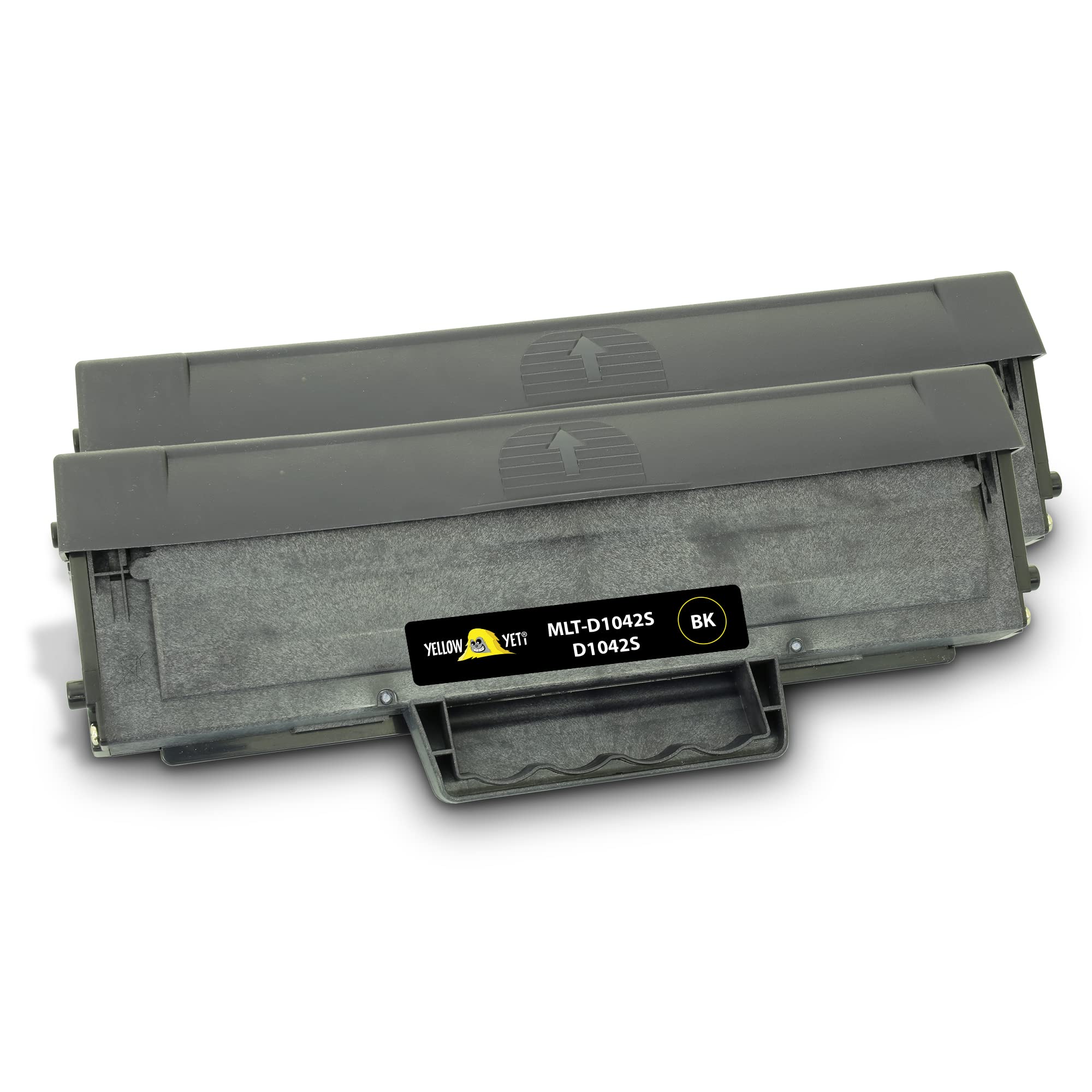 YELLOW YETI MLT-D1042S Toner Cartridge Compatible with Samsung ML-1660 ML-1665 ML-1666 ML-1675 ML-1860 ML-1865 SCX-3200 SCX-3201 SCX-3205 SCX-3205W SCX-3206 Black, 2 Pack