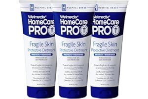 Welmedix Fragile Skin Protective Ointment | Hospital Grade Healing Ointment, Barrier Cream & Skin Protectant w/Calendula for Treatment of Eczema, Psoriasis, Dermatitis, Bed Sores, Chafing (Pack of 3)