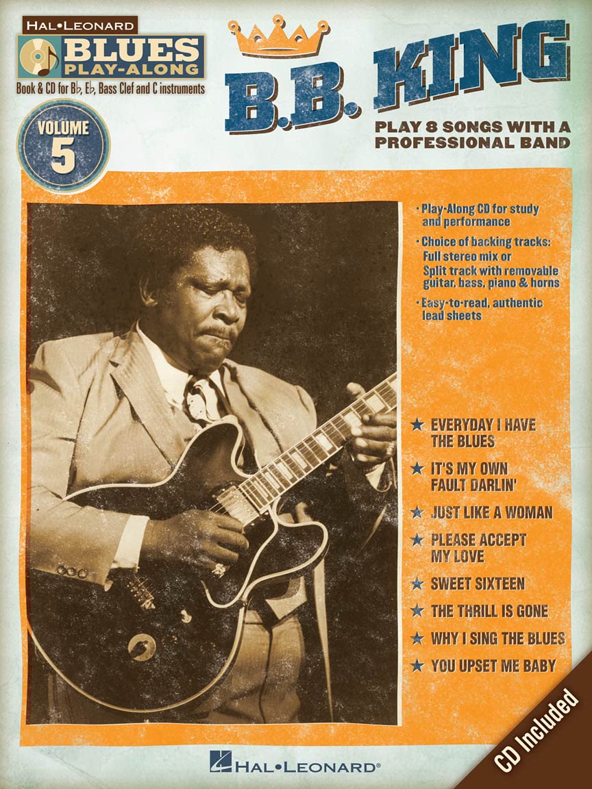 Blues Play Along Volume 5 B B King Book/Cd (Hal Leonard Blues Play-Along)