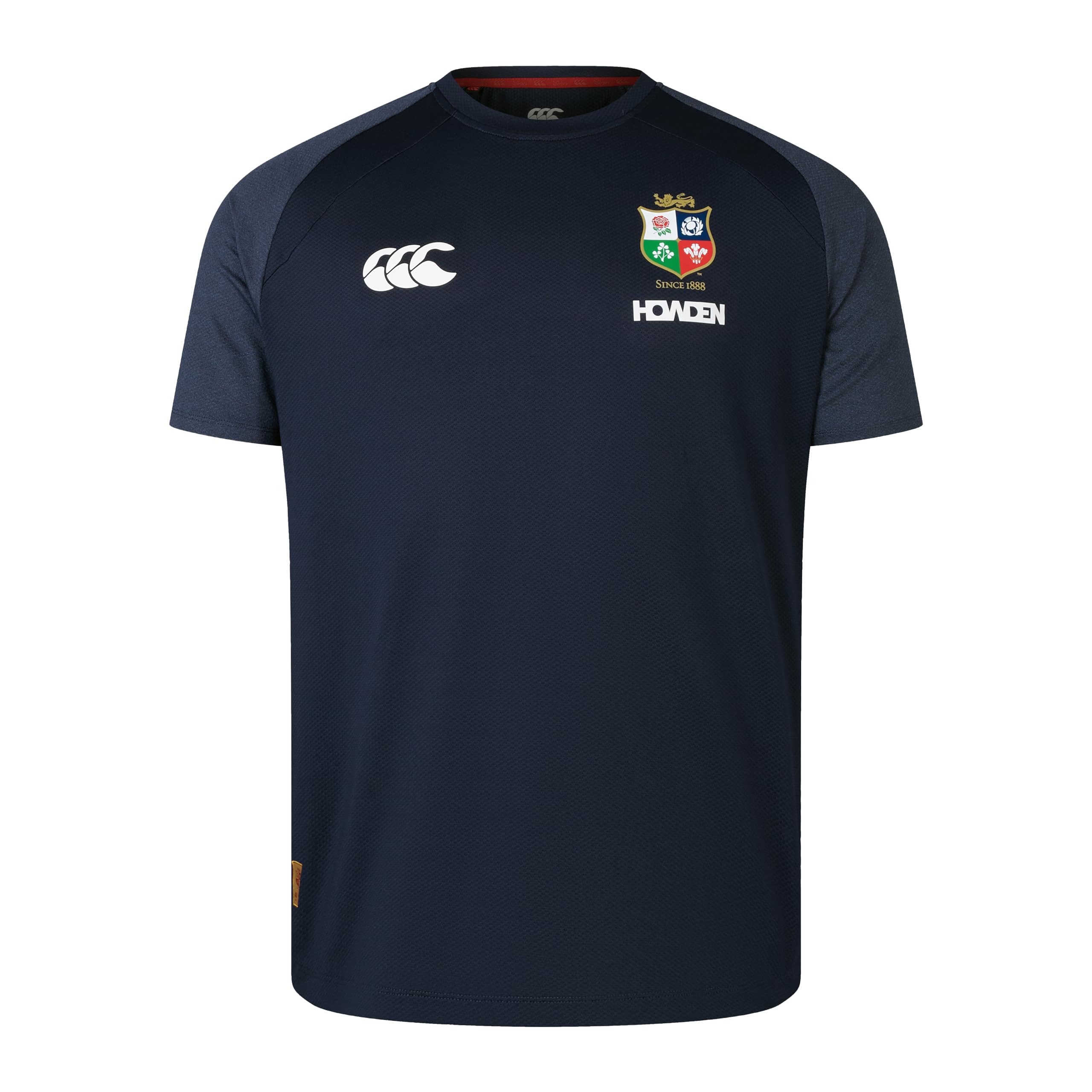 British & Irish Lions Canterbury Men's Official Canterbury Everest T-Shirt | Rugby Tee | Quick Dry | Technical T-Shirt, Dark Sapphire, S