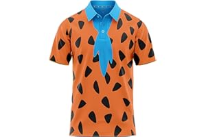 SCALE WEAR DESIGN Funny Parody Golf Polo Shirt – Fun Movie Performance Quick Dry UPF Sun Protection Moisture Wicking Casual Wear Shocker Golf