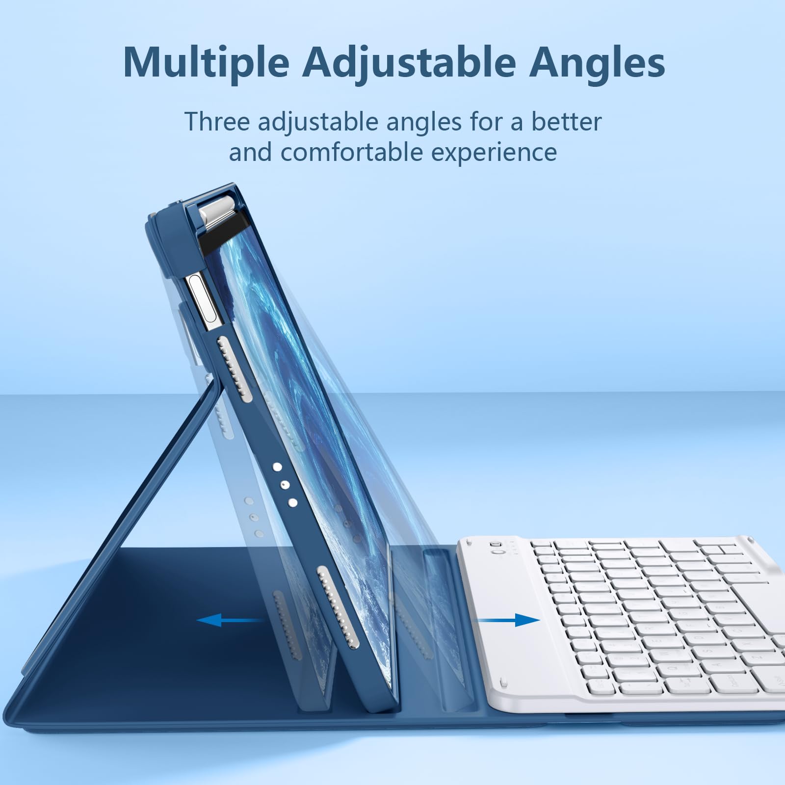 Wenlaty Keyboard Case for iPad Air 11-inch Case