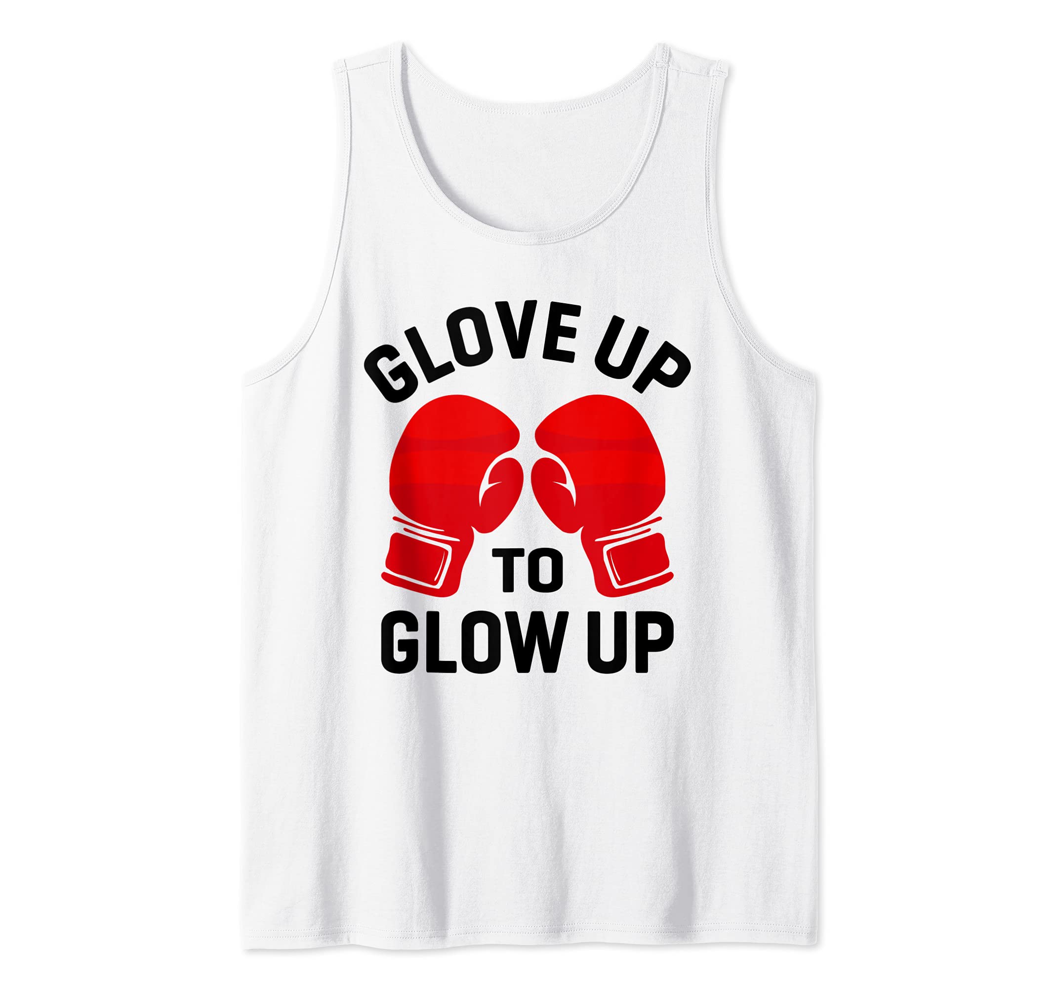 Glove Up Funny Boxing Tank Top