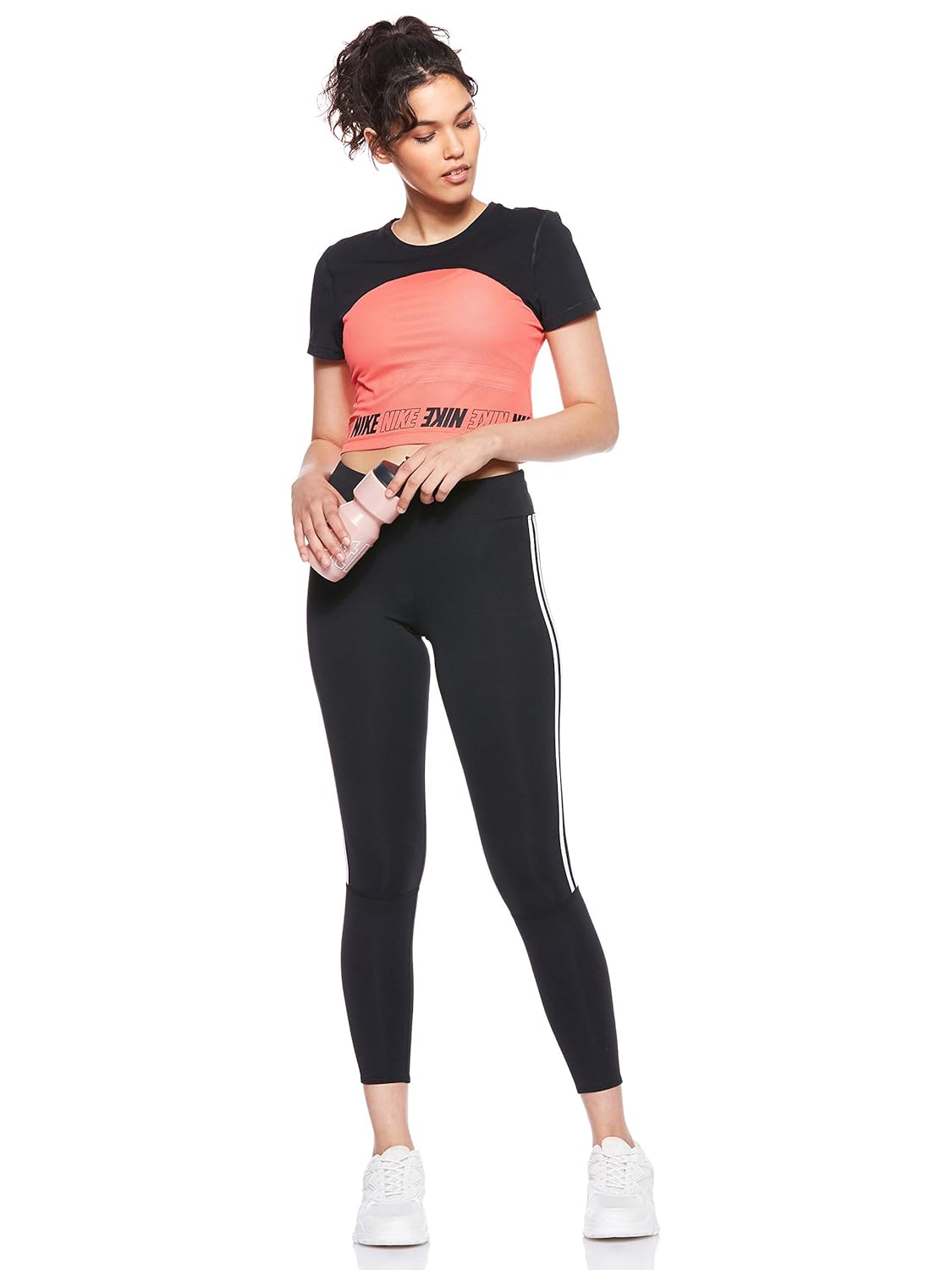 nike women's pro sport distort training top