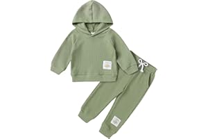 YOUNGER TREE Baby Girl Clothes Toddler Fall Winter Outfits Sweatshirt pants Sweatsuits for Infant Girl Baby Girl Clothing