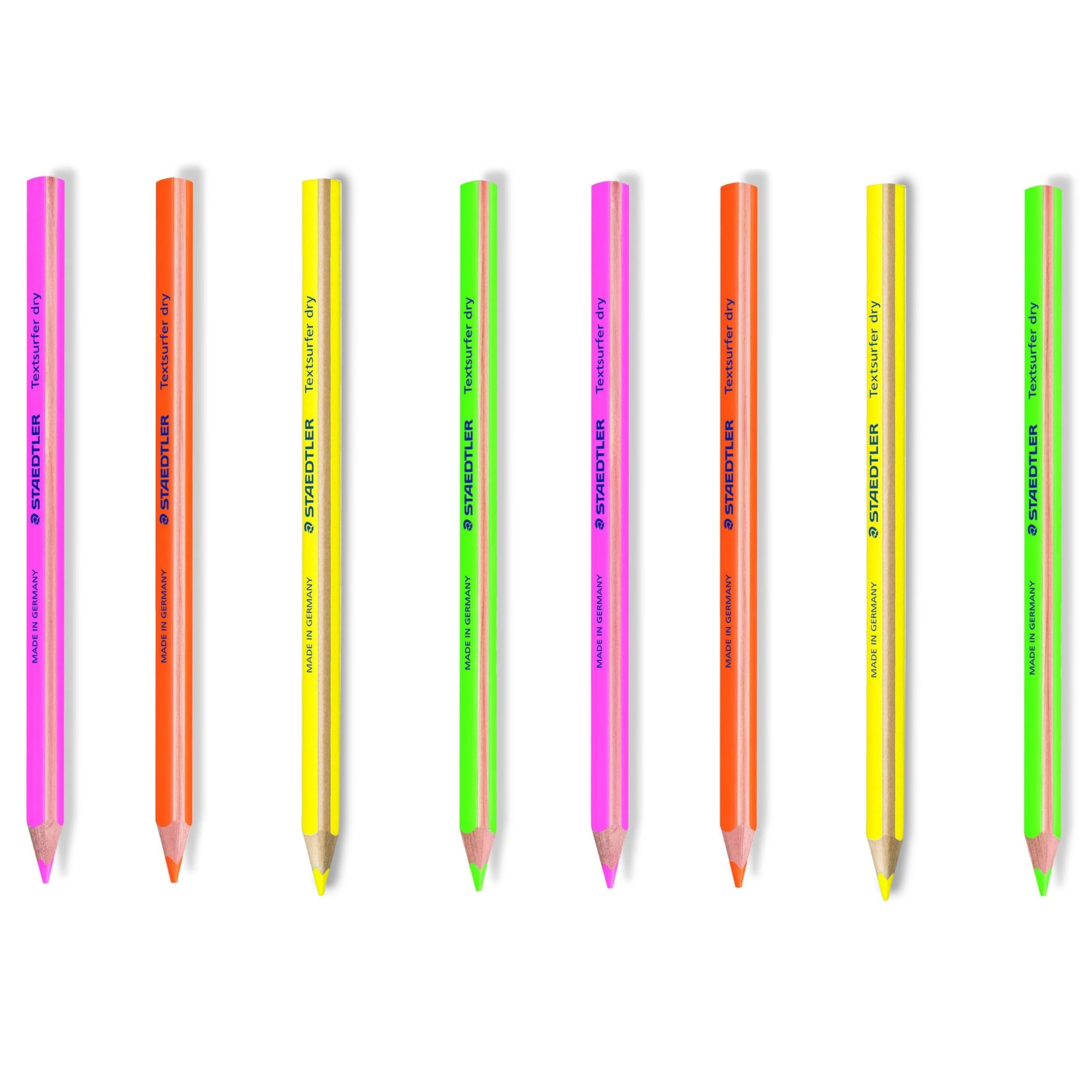 STAEDTLER Textsurfer Dry Highlighter Pencil 128 64 Drawing for Writing Sketching Inkjet (8)
