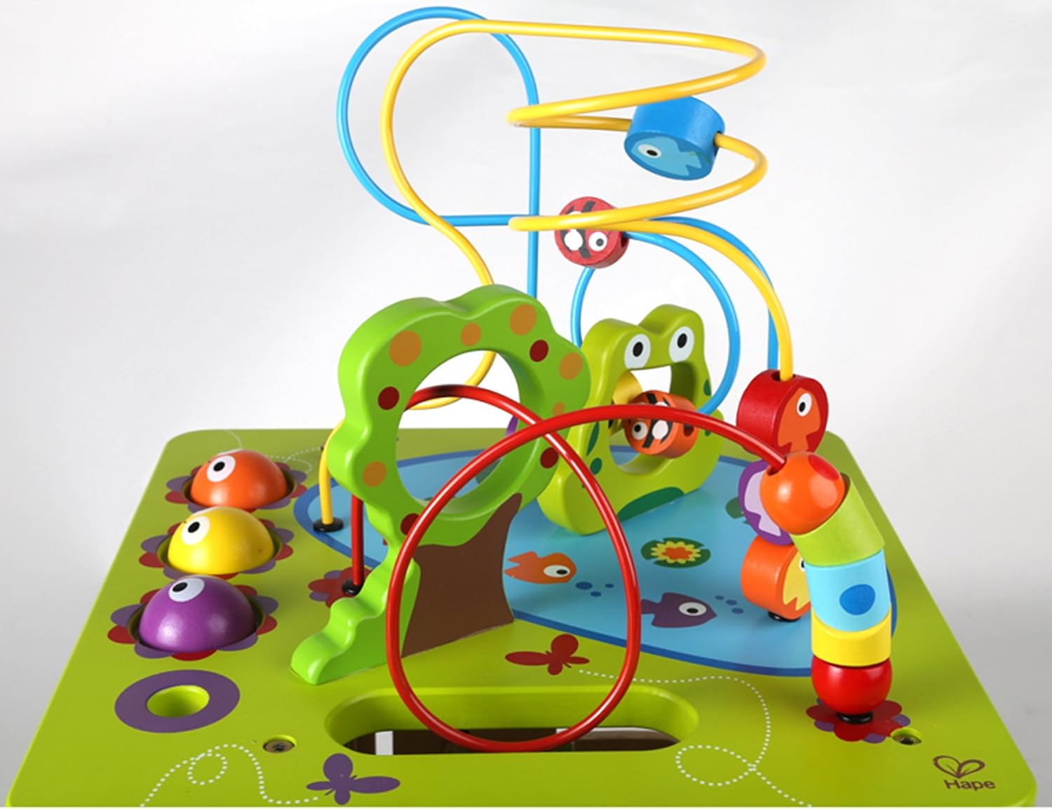 Hape Country Critters Wooden Activity Play Cube for Toddlers