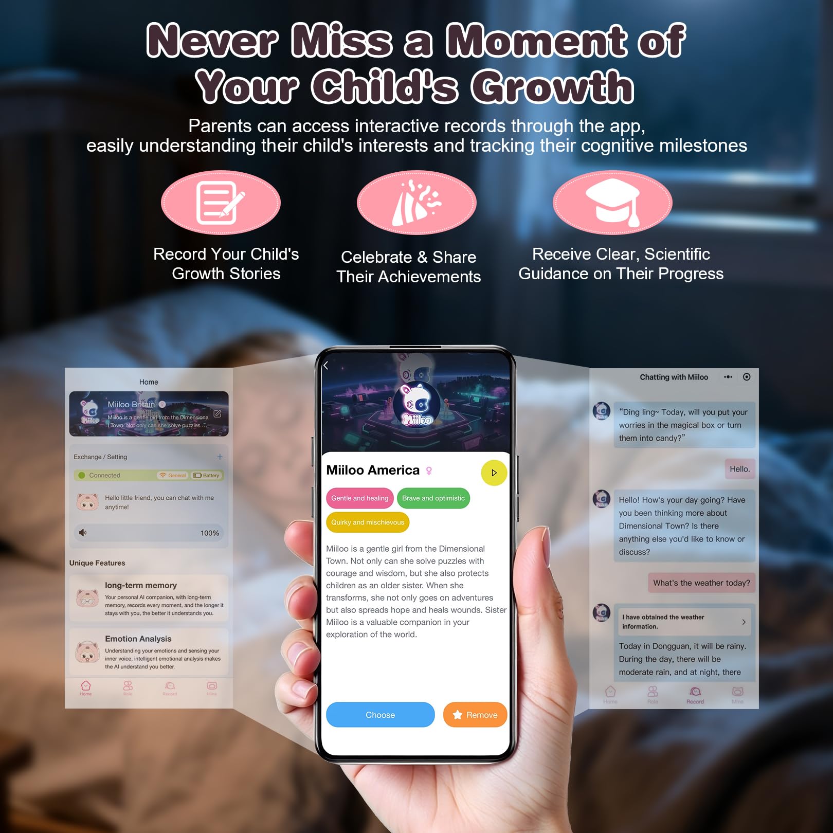 IvyBess AI Smart Stuffed Animal with ChatGPT-Real-Time Voice Interactive Plush Toy, Learning Assistant & Emotional Companion for Kids 3+ Interactive Plush Stuffed Animal Toys