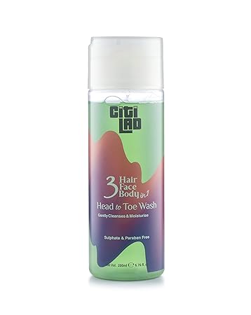 Citilad 3-in-1 Head to Toe Wash 200 ml No Paraben & Sulphate