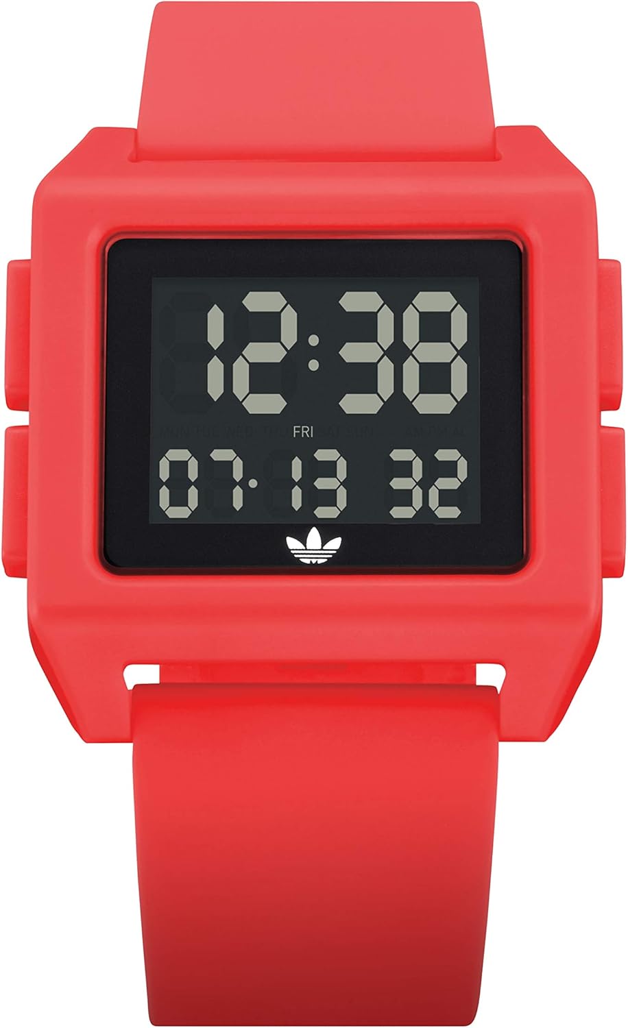 adidas led watch stainless steel back