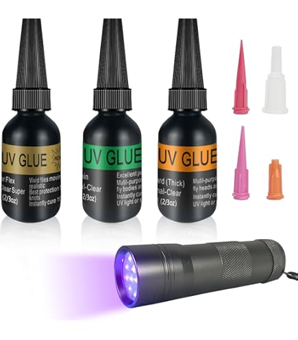 Tigofly 8 Pièces 8 X 8 Cm UV Couleurs Furabou Cheveux Longs En Fibre