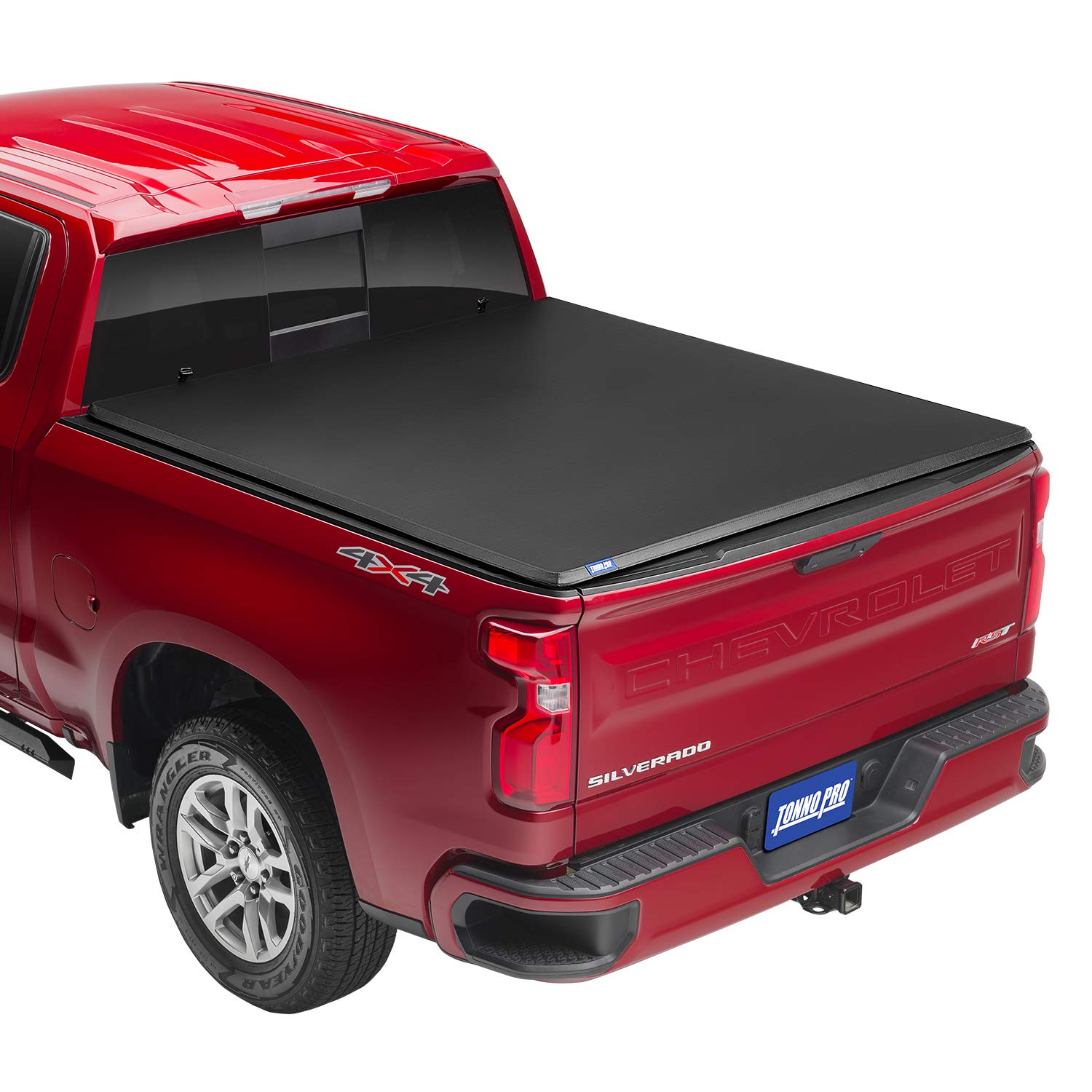 Tonno Pro Hf 159 Hard Fold Black Tri Fold Truck Tonneau Cover Amazon In Car Motorbike
