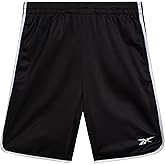 Reebok Boys Basketball Shorts - Lightweight Boys Shorts with Pockets & Drawstring - Close Hole Mesh Athletic Shorts for Kids