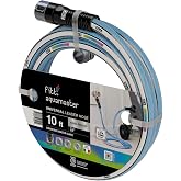 FITT Aquamaster Leader Hose 5/8" 10ft, High-Performance Flexible Hose with Dual Couplings and Adapter, Kink-Proof, Durable, Easy to Connect