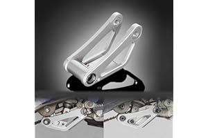 Adjustable Lowering Link Compatible with TC TE FE FC FX 125 150 250 300 350 XC XCF SX SXF Motorcycle Accessories (Silver)