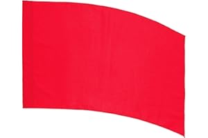 Director's Showcase International (DSI) Color Guard Practice Flag - Red, 36" x 54"
