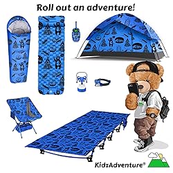 KidzAdventure 2 in 1 Kids Tent for Camping/Kids