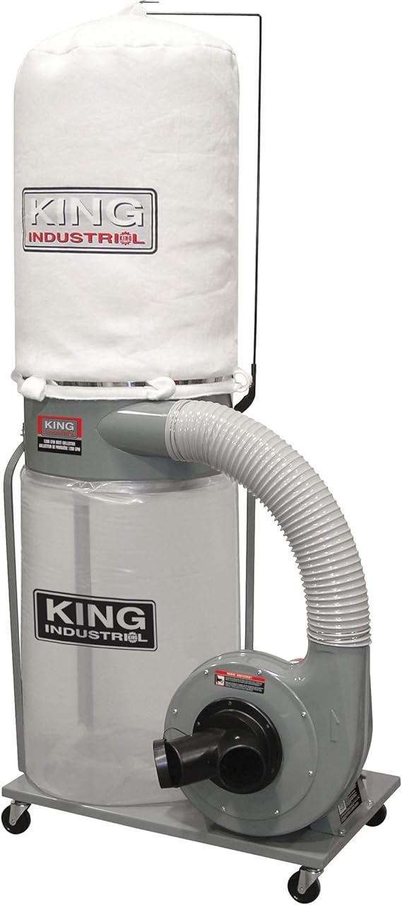 King Canada KC3105SC 1200 Cfm Dust Collector, Dust Collectors & Air Cleaners Amazon Canada