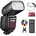 Godox TT685II-S TTL Flash GN60 Speedlite Build-in 2.4G Wireless Transmission, 1/8000s High-Speed-Sync Camera Speedlight Compatible with Sony DSLR Cameras A58 A7RII A7II A99 A9 A7R A6300