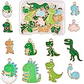 LEGENTLISUR Animal Charms for Jewelry Making Alloy Enamel Pendants Cute Charms Bulk for Necklaces Bracelets Eaarings Keychains DIY Craft Supplies