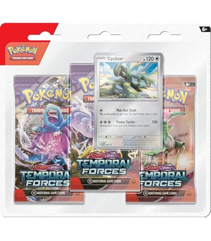 thumbnail image 2 of Pokemon TCG: Scarlet & Violet Paradox Rift Blister Pack – Pineco & Sinistea, 2 Cards 2 of 6