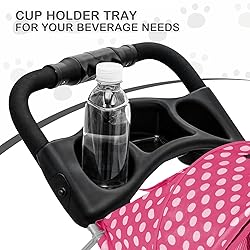 MoNiBloom 3 Wheels Pet Dog Cat Stroller for Small