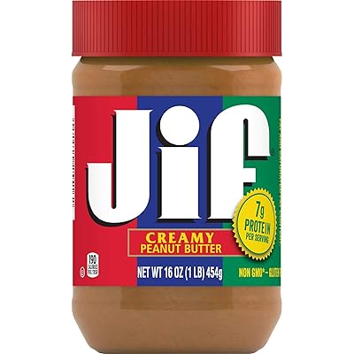 JIF Peanut Butter Spread, Creamy, 16 oz