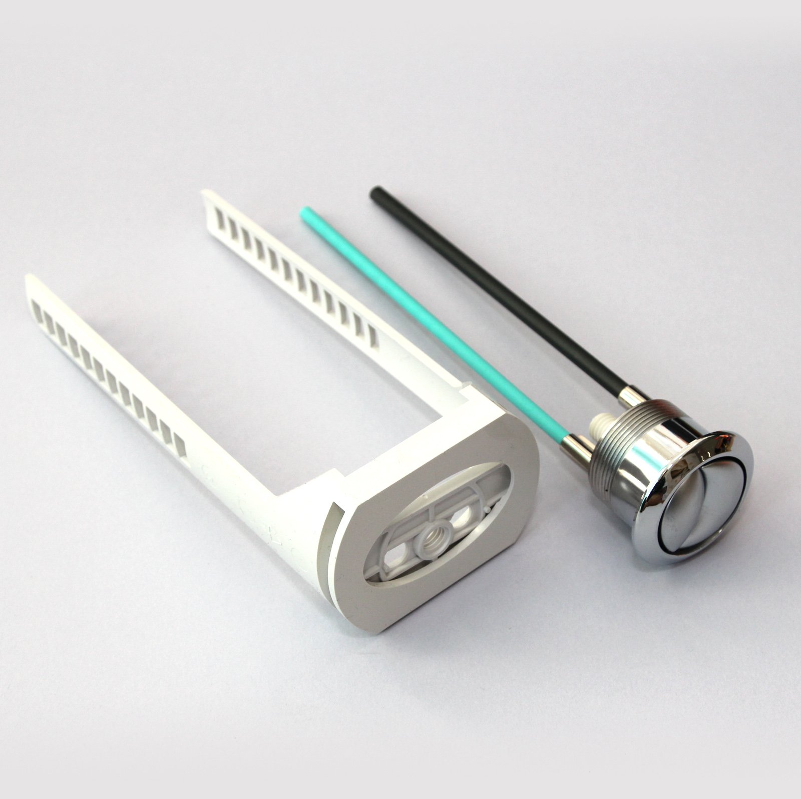 Replacement Backplate/Support and Dual Flush Buttons for Ideal Standard Toilet cisterns 240.276.00.1 + 261.616.00.1 Impuls 250