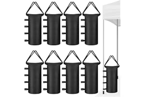 8 Pack Sand Bags for Canopy Weights Bag 400 LBS Windproof Sandbag Bag for Pop Up Canopy, Tent, Canopies, Umbrellas, Outdoor I