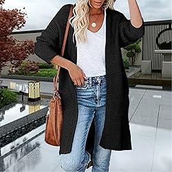 ADJHDFH Womens Fall Sweaters Black V Neck Sweater